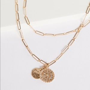 Thirty-Nine 42 Layered Gold Necklace